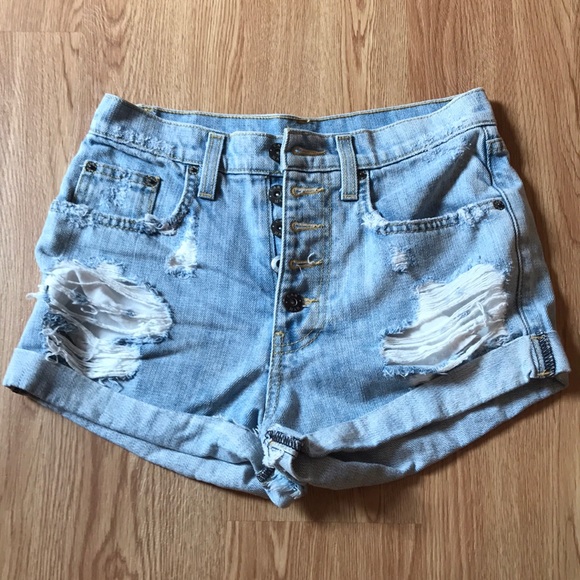 Carmar Pants - blue denim shorts Carmar Pants - blue denim shorts